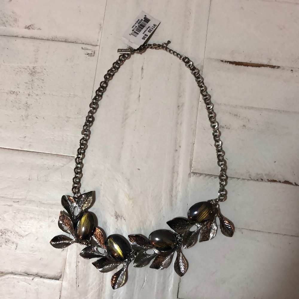 Cookie Lee Glass Bead statement necklace